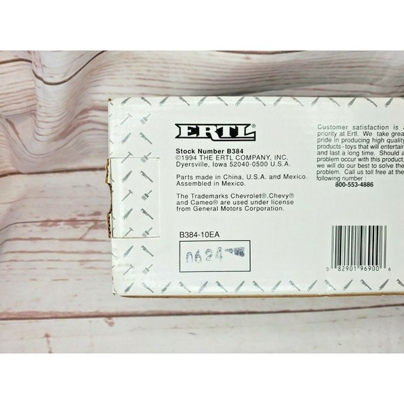 Vintage Ace Hardware 1955 Chevrolet Cameo ERTL 1994 Die Cast Metal Truck Bank - Picture 8 of 12